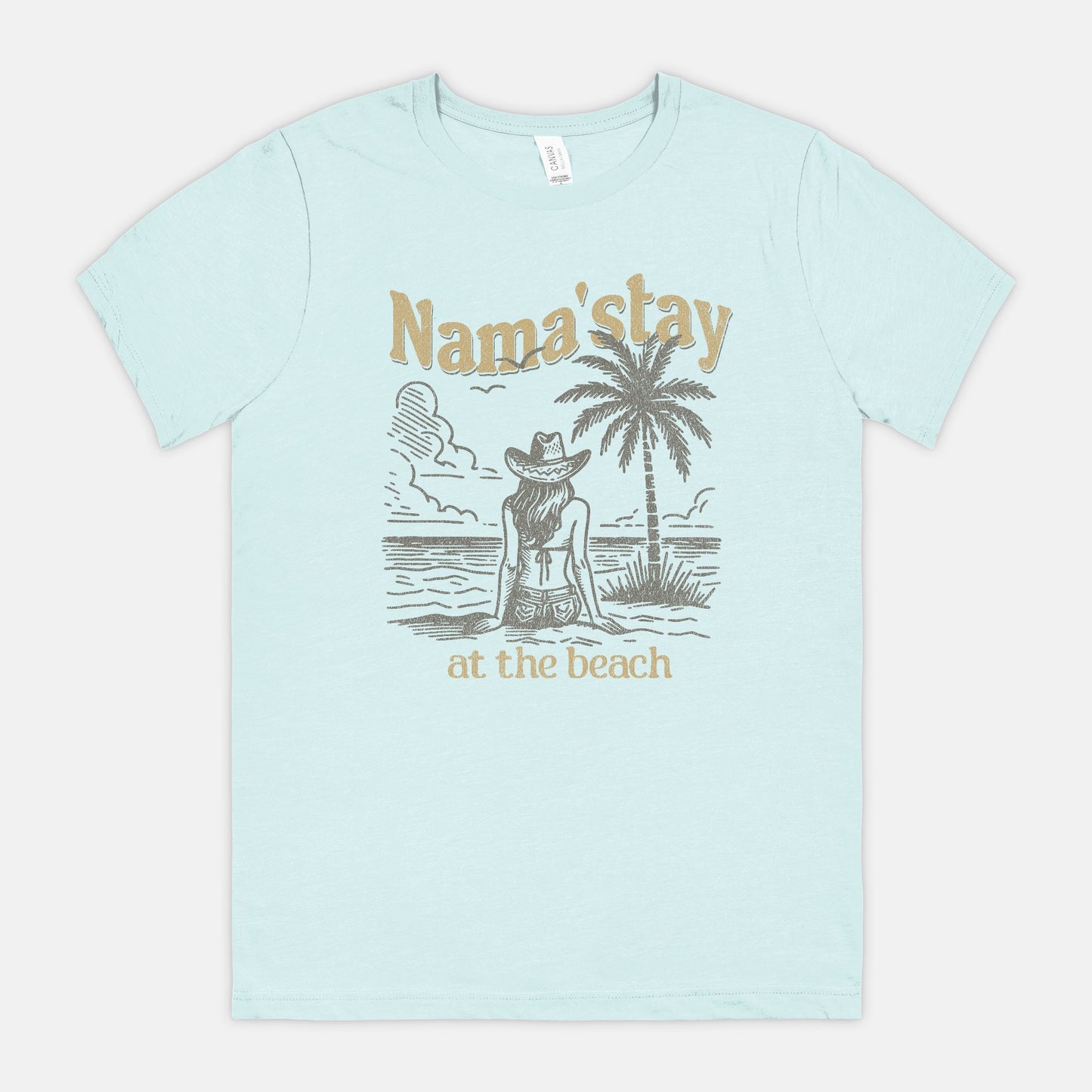 Nama'stay at the Beach Bella Canvas Unisex Tee 3001CVC