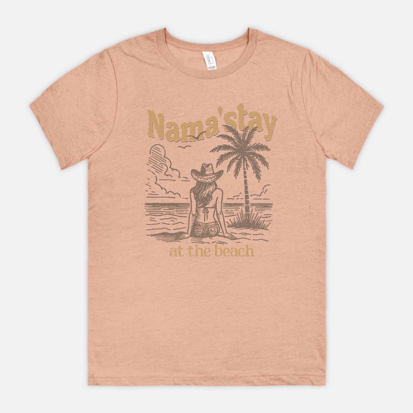 Nama'stay at the Beach Bella Canvas Unisex Tee 3001CVC