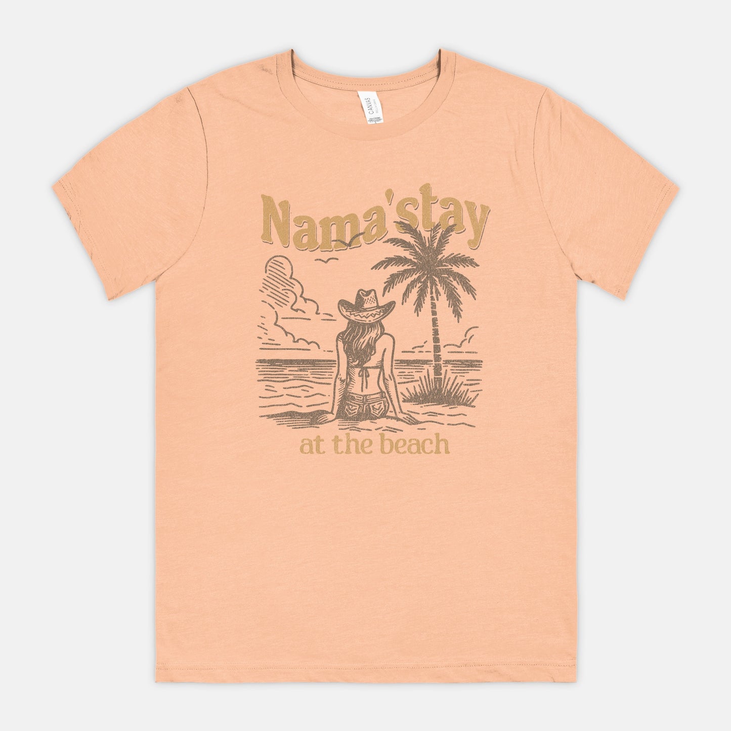 Nama'stay at the Beach Bella Canvas Unisex Tee 3001CVC