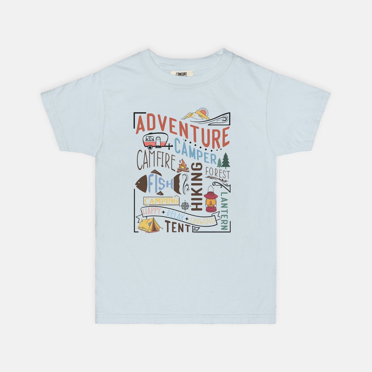 Adventure Comfort Color Youth Tee 9018