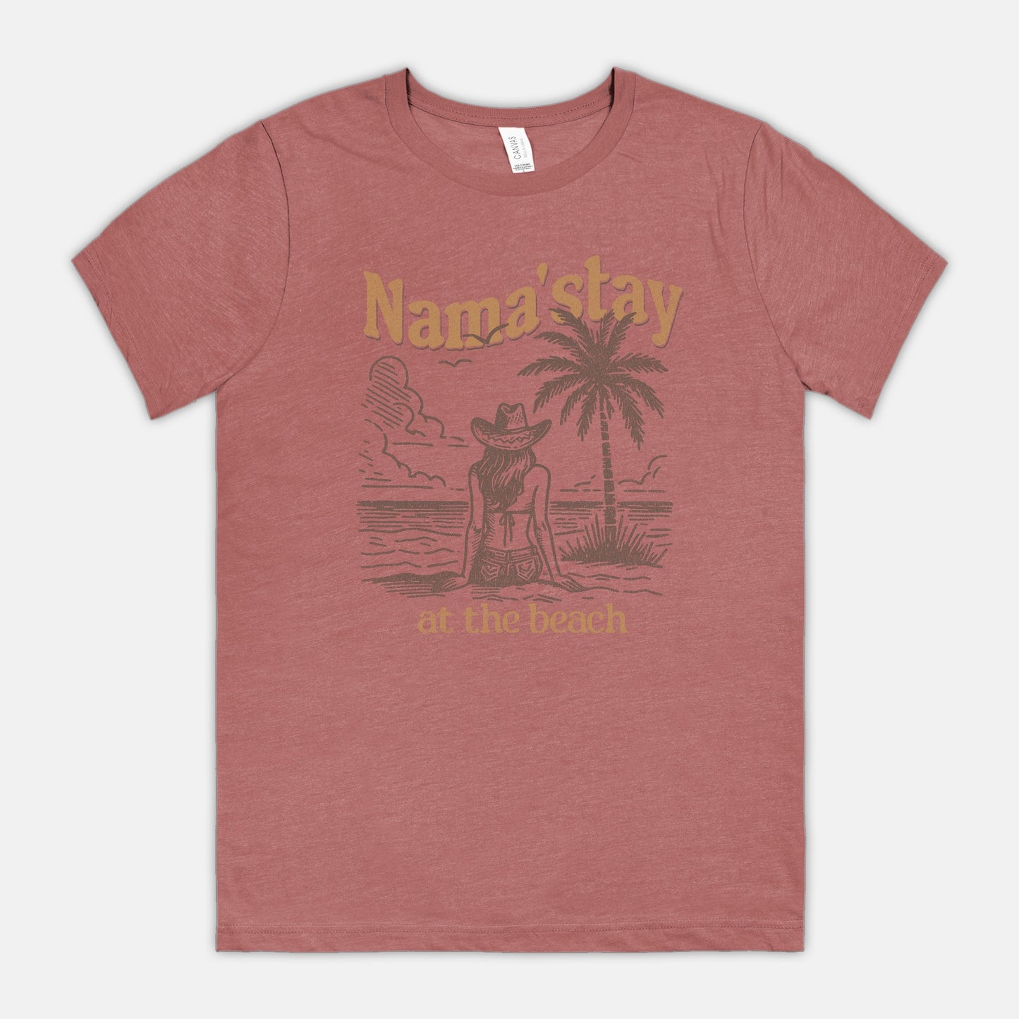 Nama'stay at the Beach Bella Canvas Unisex Tee 3001CVC