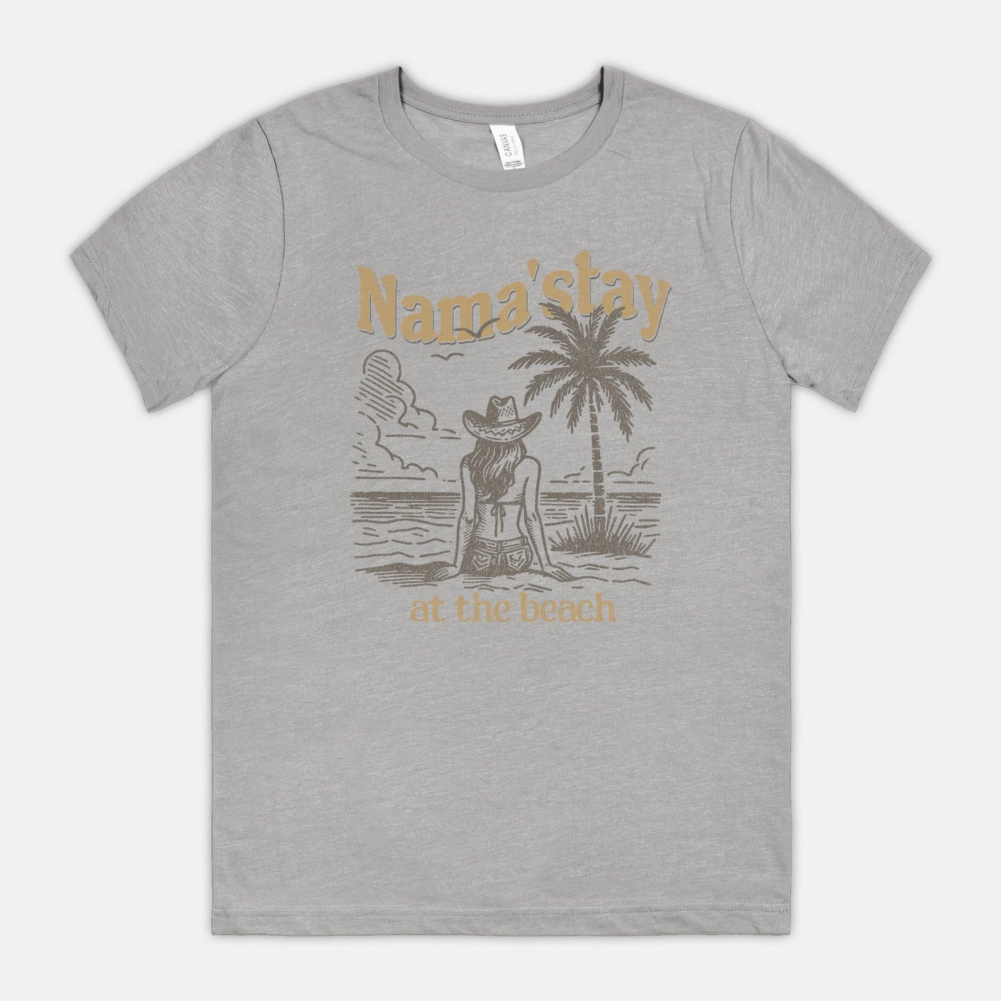 Nama'stay at the Beach Bella Canvas Unisex Tee 3001CVC