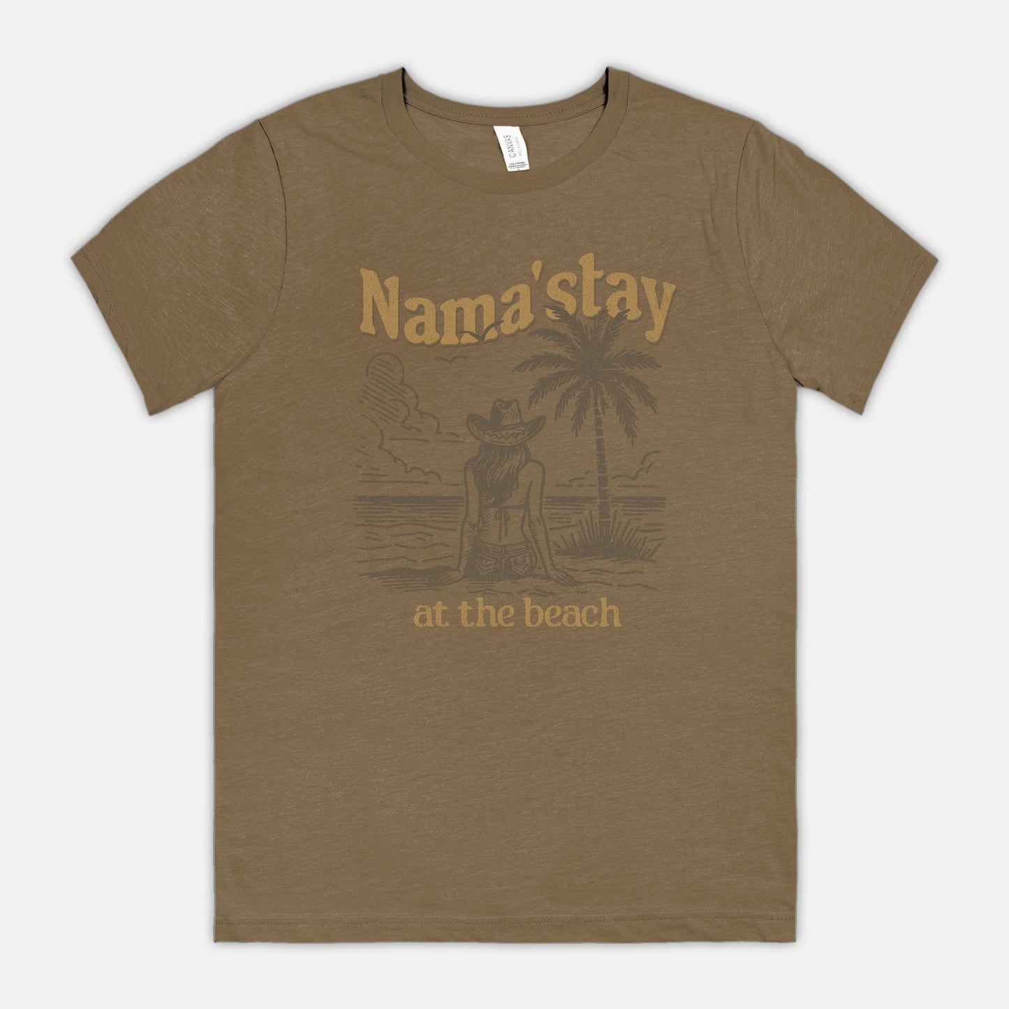 Nama'stay at the Beach Bella Canvas Unisex Tee 3001CVC