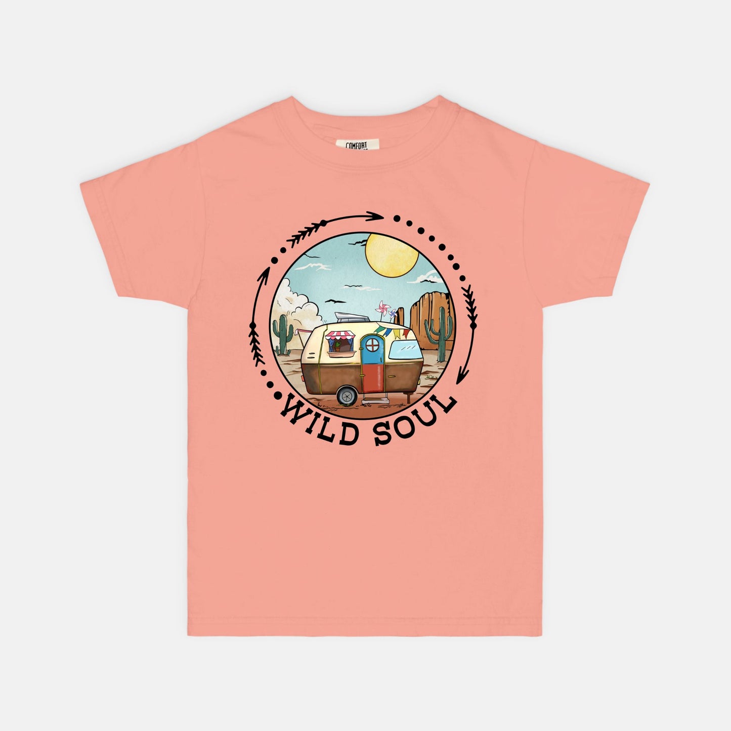 Wild Soul Comfort Color Youth Tee 9018