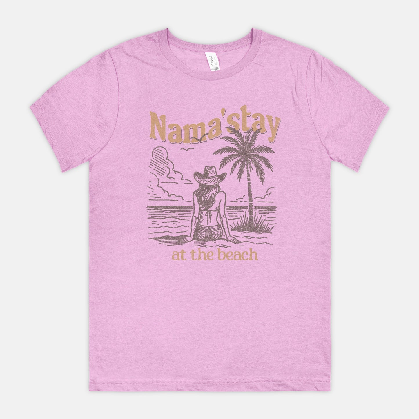 Nama'stay at the Beach Bella Canvas Unisex Tee 3001CVC