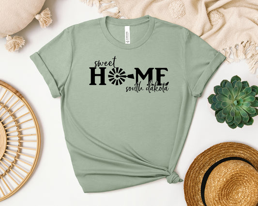 Sweet Home South Dakota Unisex Tee