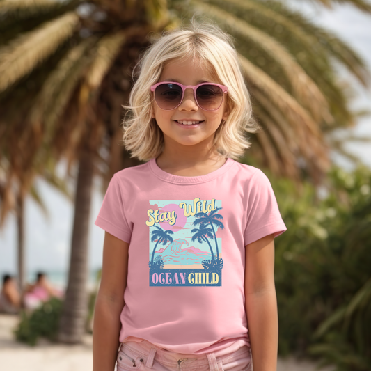 Stay Wild Ocean ChildComfort Color Youth Tee 9018