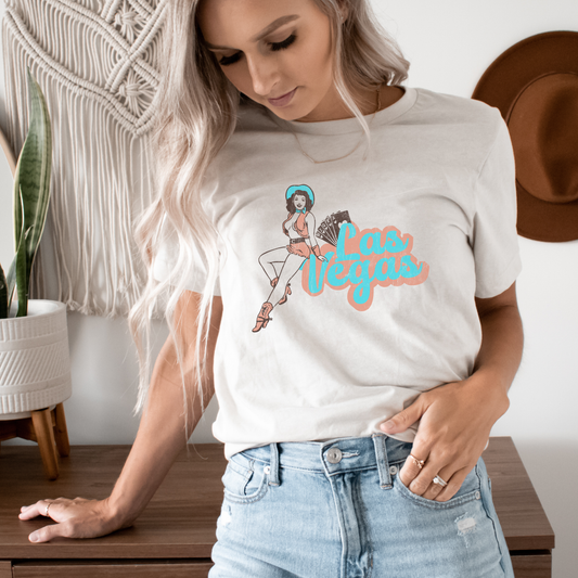 Retro Las Vegas Bella Canvas Unisex Tee