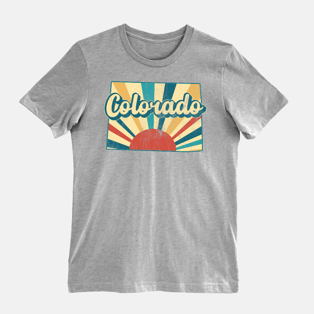 Retro Colorado Bella Canvas Unisex Tee