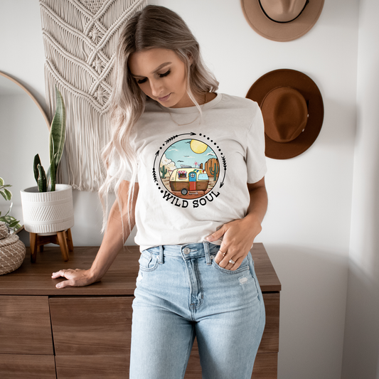 Wild Soul Bella Canvas Unisex Tee 3001CVC